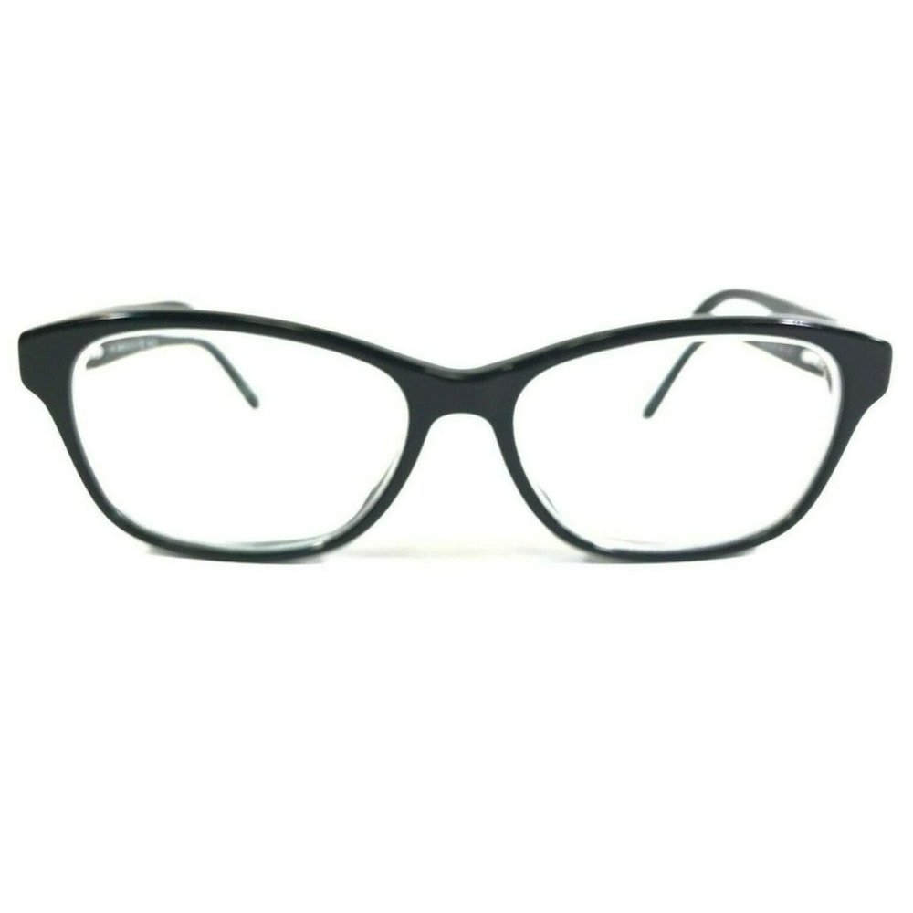 Valentino V2624 001 Eyeglasses Frames Black Cat Eye Full Rim 51-15-135